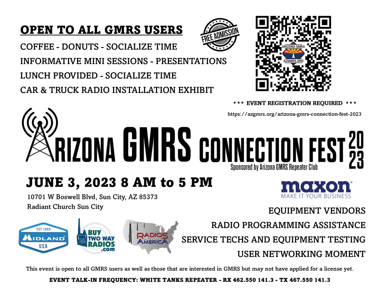 AZGMRS CONNECTION FEST 2023 AZGMRS